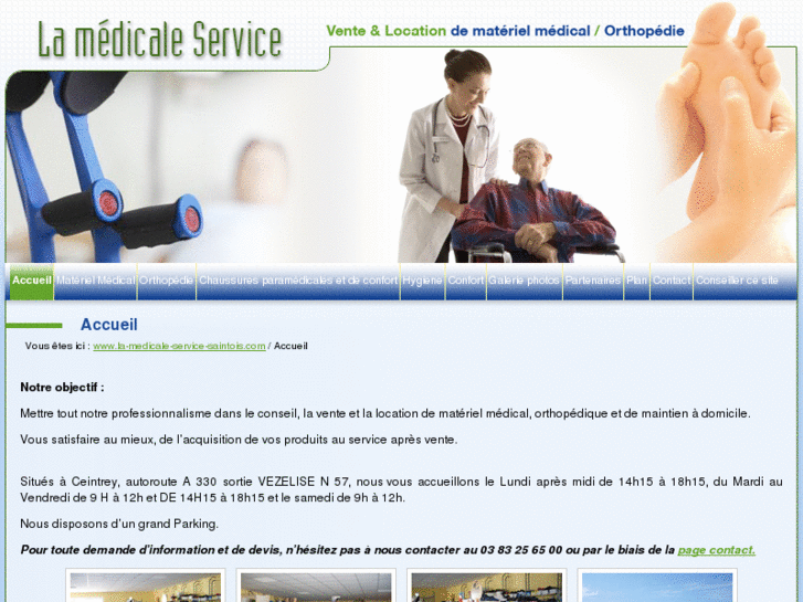 www.la-medicale-service-saintois.com