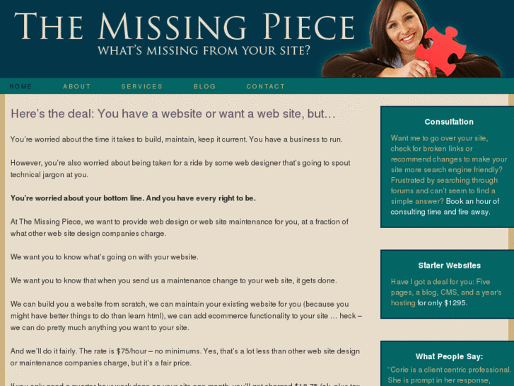 www.themissingpiece.com