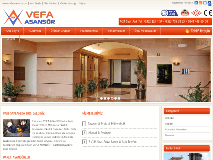 www.vefaasansor.com