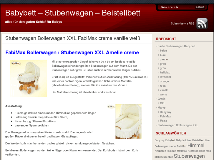 www.babybett-stubenwagen.de