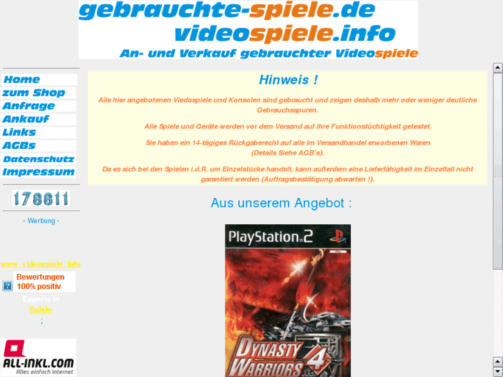 www.gebrauchte-videospiele.com