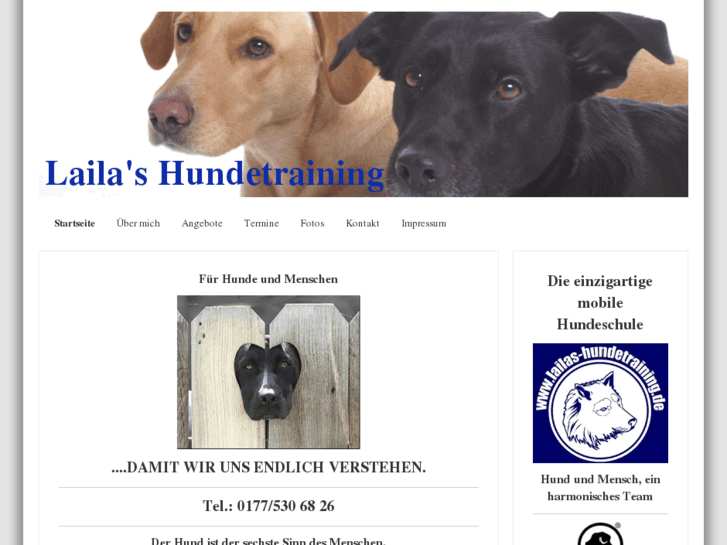 www.lailas-hundetraining.com