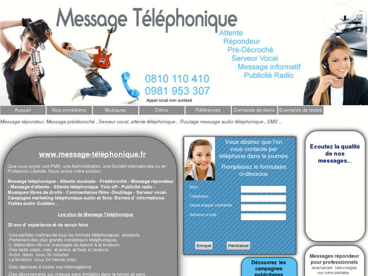 www.message-telephonique.fr