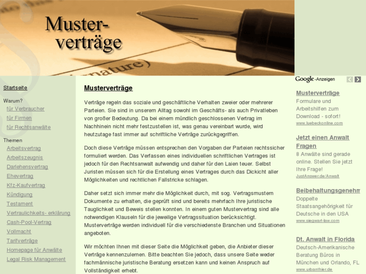 www.muster-vertraege.info