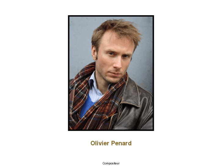 www.olivierpenard.com