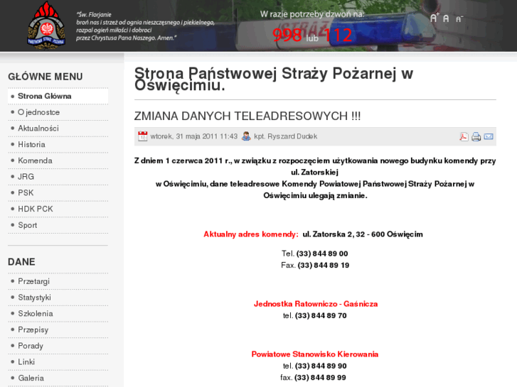 www.psposwiecim.pl