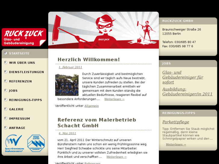 www.ruck-zuck-gebaeudereinigung-gmbh.de