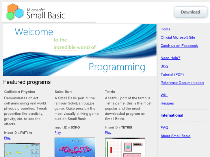 www.smallbasic.com