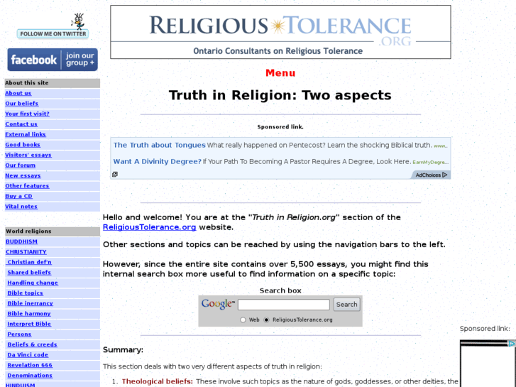 www.truthinreligion.info