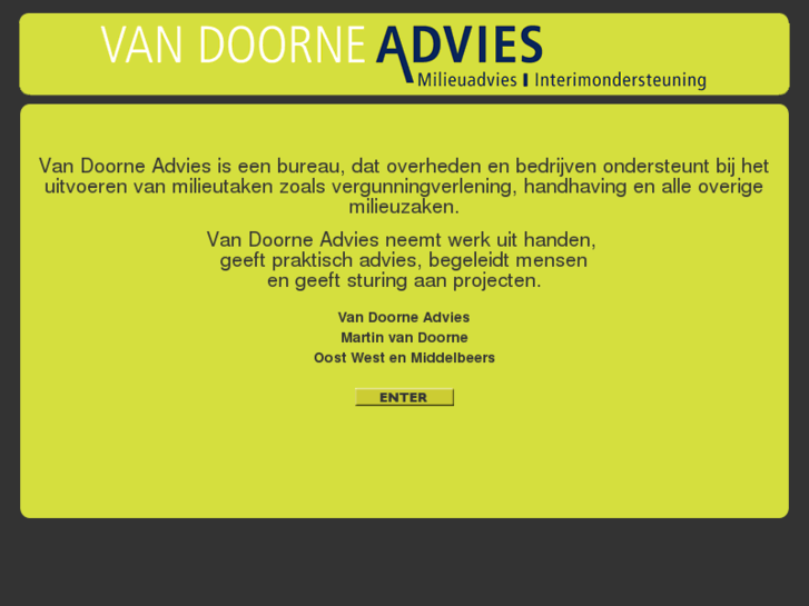 www.vandoorneadvies.nl