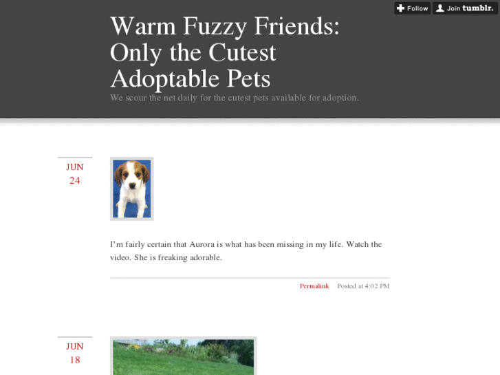 www.warmfuzzyfriends.com