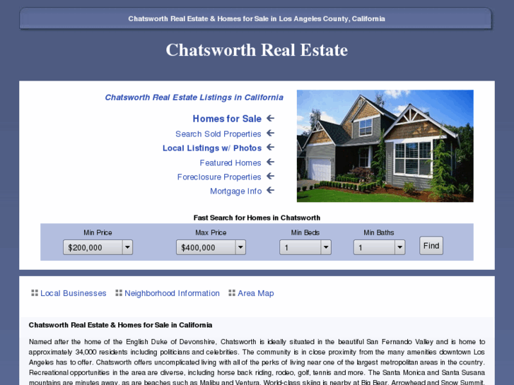 www.chatsworth-homes-for-sale.com