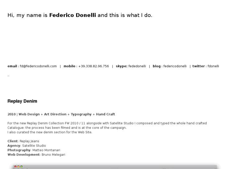 www.federicodonelli.com