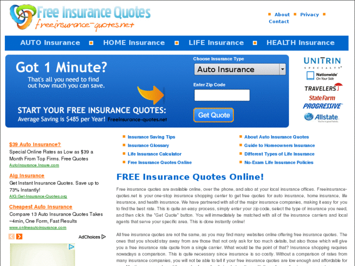 www.freeinsurance-quotes.net