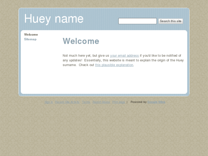 www.hueyname.com