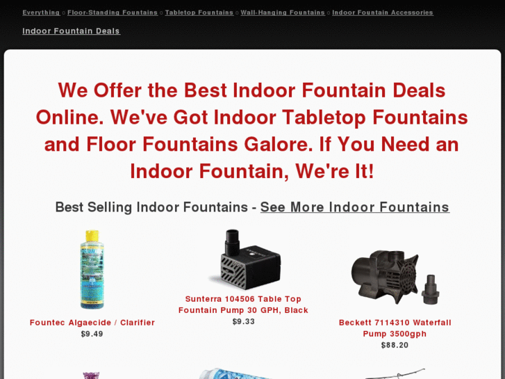 www.indoorfountaindeals.com