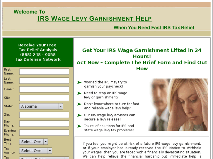 www.irs-wage-levy-garnishment.com