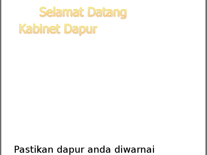 www.kabinet-dapur.com