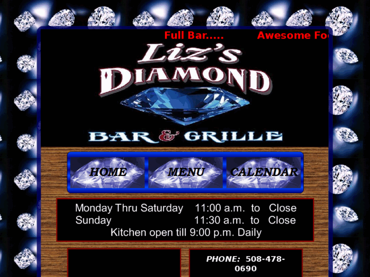 www.lizsdiamondbarandgrille.com