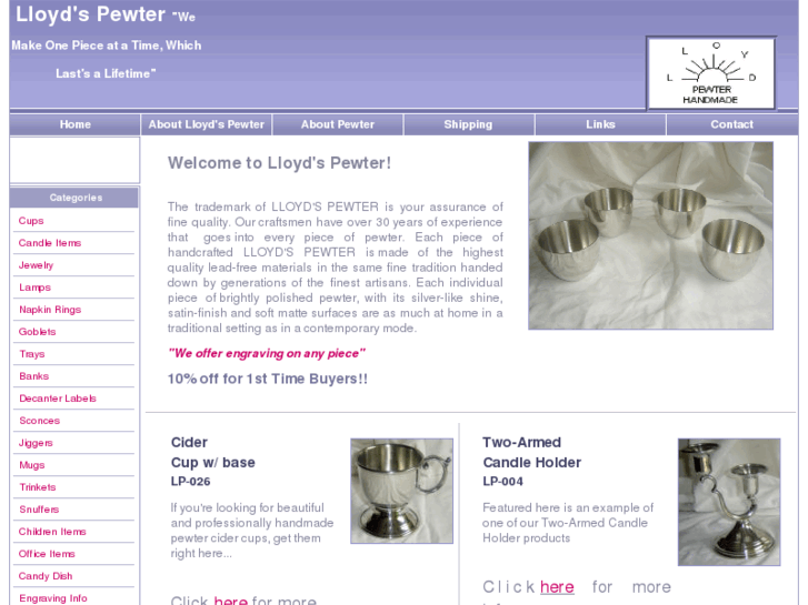 www.lloydspewter.com