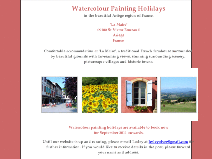 www.paintingholidaysfrance.com