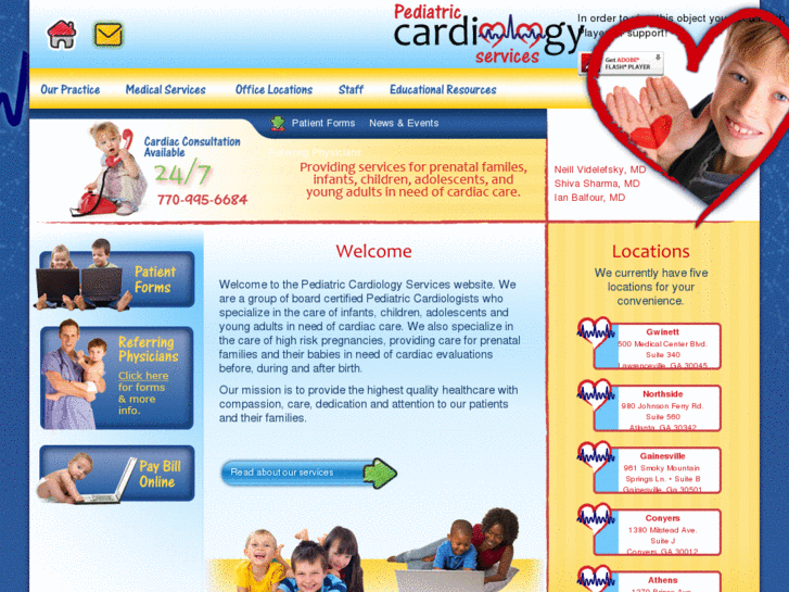 www.pediatriccardiologyservices.com