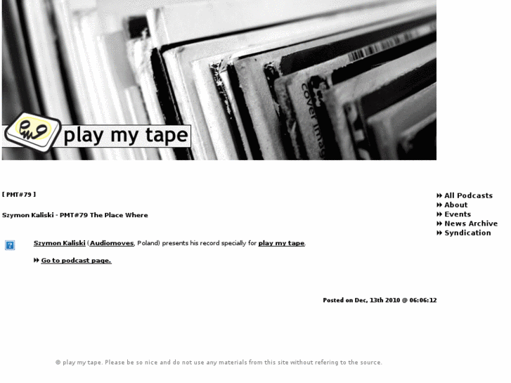 www.playmytape.net