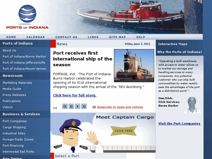 www.portsofindiana.com