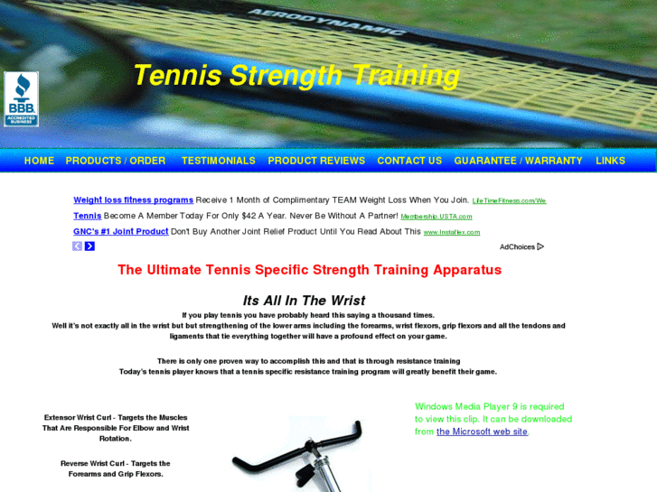 www.tennisstrengthtraining.com