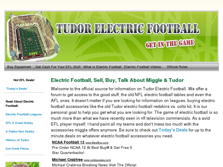 www.tudorelectricfootball.com