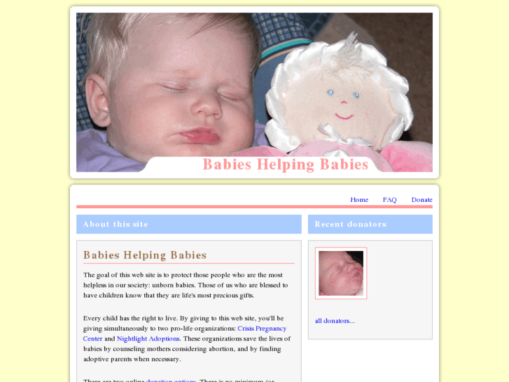 www.babieshelpingbabies.com