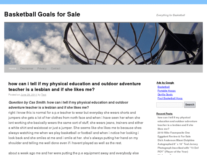 www.basketballgoalsforsale.info