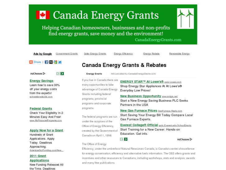 www.canadaenergygrants.com