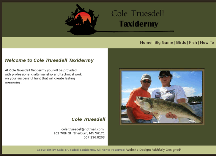 www.coletaxidermy.com