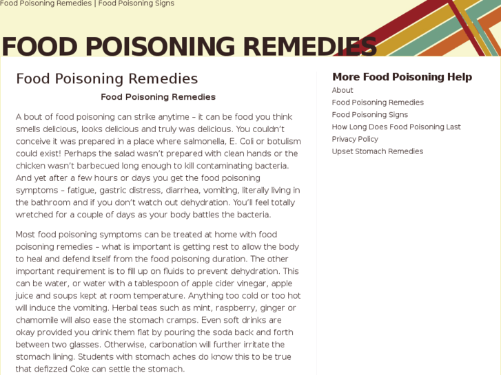 www.foodpoisoningremedies.org