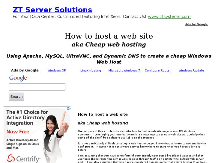 www.howtohostawebsite.info