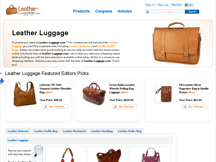 www.leather-luggage.com