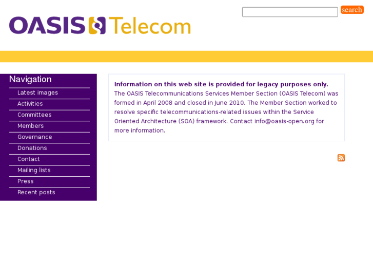 www.oasis-telecom.org