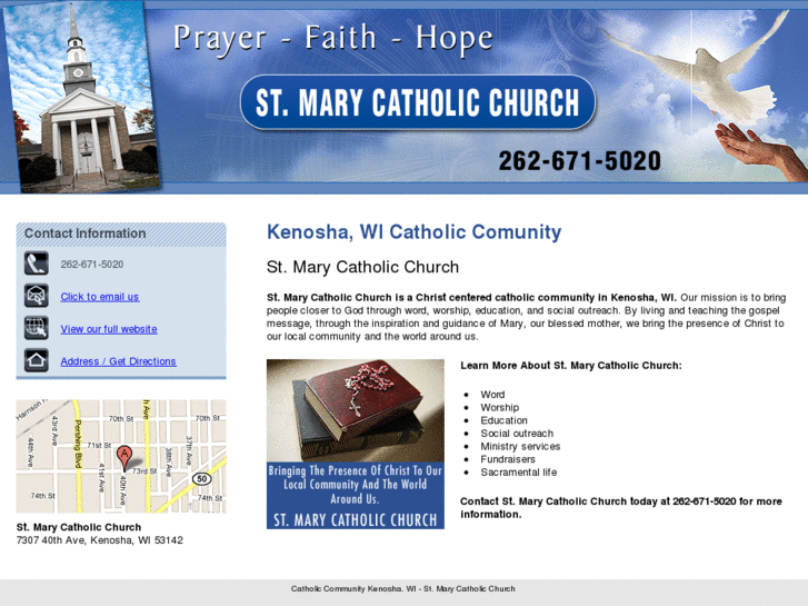 www.stmarycatholickenosha.org