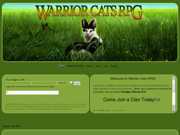 www.warriorcatsrpg.com