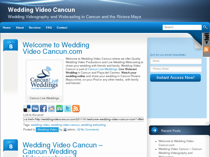 www.weddingvideocancun.com