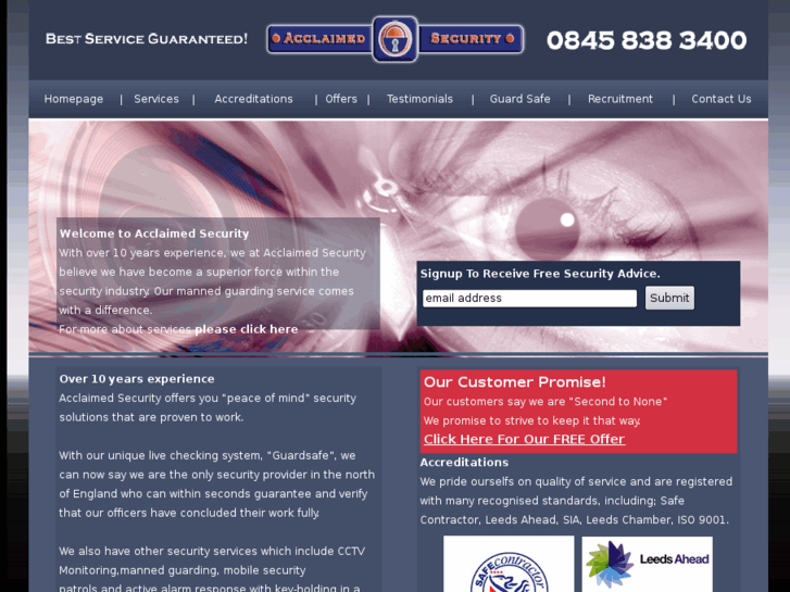 www.acclaimedsecurity.com