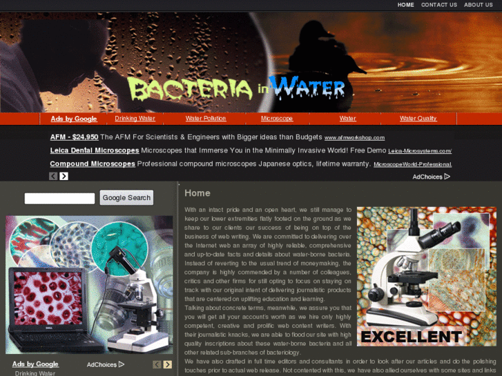 www.bacteriainwater.com