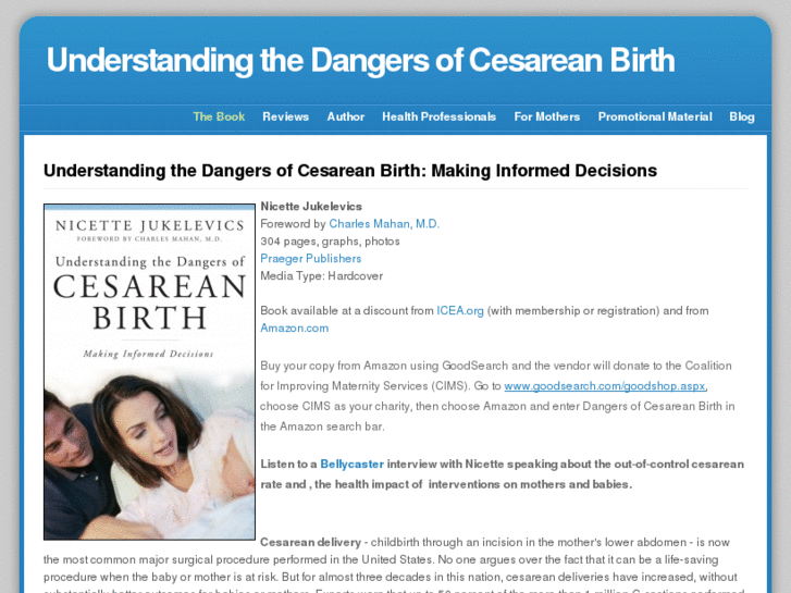 www.dangersofcesareanbirth.com