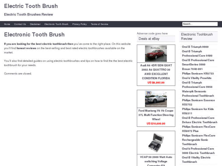 www.electrictoothbrushh.com