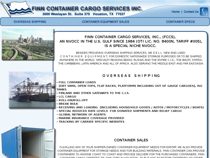 www.finncontainercargo.com