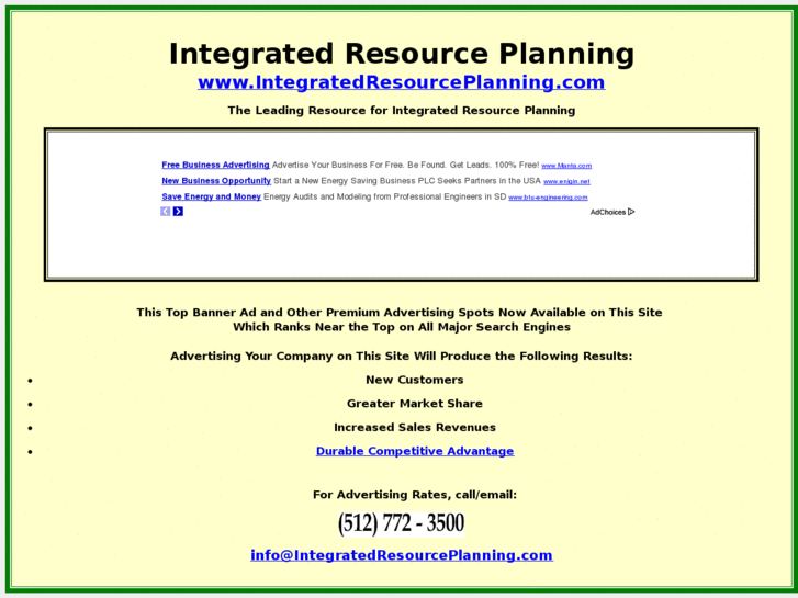 www.integratedresourceplanning.com