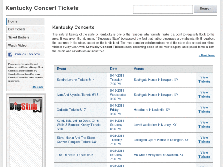 www.kentuckyconcerttickets.com