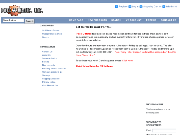 www.pace-o-matic.net