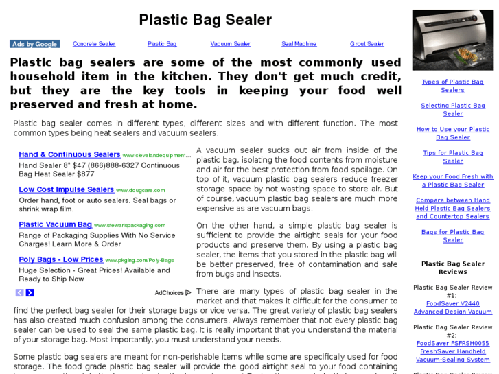 www.plasticbagsealer.org